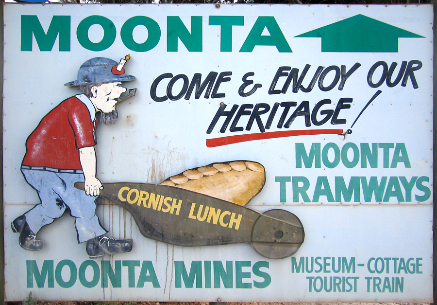 Moonta Heritage Attraction Sign South Australia Sharron Schwartz